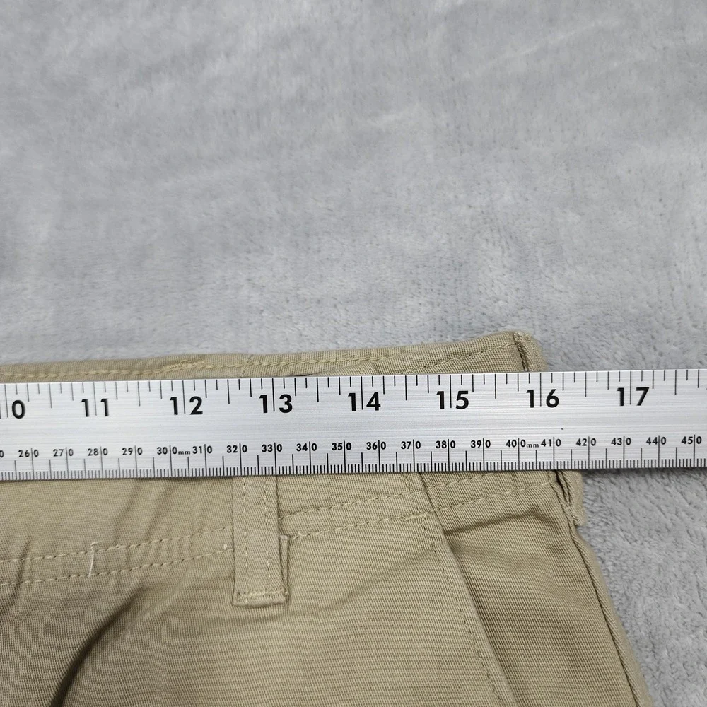 Dickies Pants Mens 32x30 Beige Regular Fit Cargo Utility Canvas Stretch Workwear